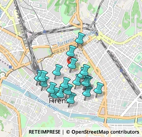 Mappa Via Camillo Cavour, 50129 Firenze FI, Italia (0.778)