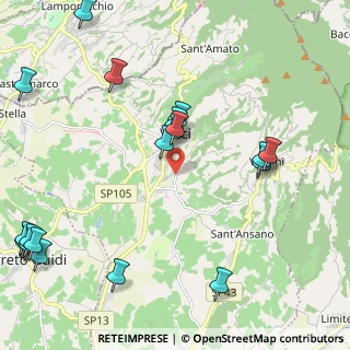 Mappa Via Ripalta, 50059 Vinci FI, Italia (2.9425)