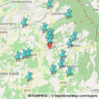 Mappa Via Ripalta, 50059 Vinci FI, Italia (2.18059)
