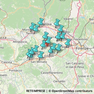 Mappa Via Ripalta, 50059 Vinci FI, Italia (10.982)