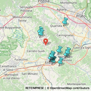 Mappa Via Ripalta, 50059 Vinci FI, Italia (7.14417)