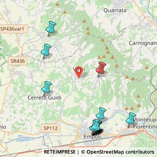 Mappa Via Ripalta, 50059 Vinci FI, Italia (5.95429)