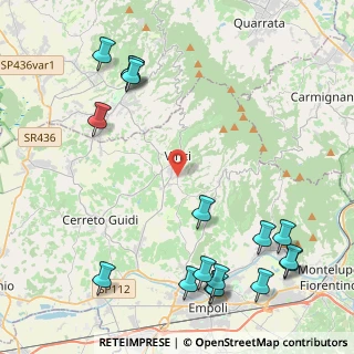 Mappa Via Ripalta, 50059 Vinci FI, Italia (5.99412)