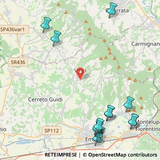 Mappa Via Ripalta, 50059 Vinci FI, Italia (6.57692)