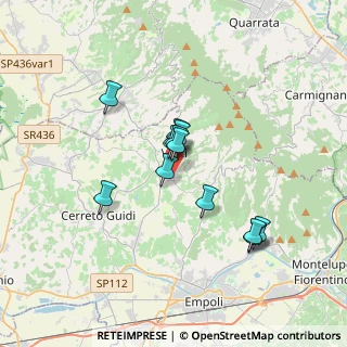 Mappa Via Ripalta, 50059 Vinci FI, Italia (2.79)