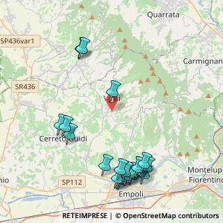 Mappa Via Ripalta, 50059 Vinci FI, Italia (5.301)