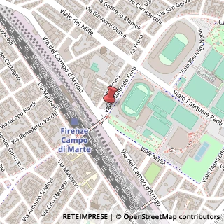Mappa Viale Manfredo Fanti, 3, 50137 Firenze, Firenze (Toscana)