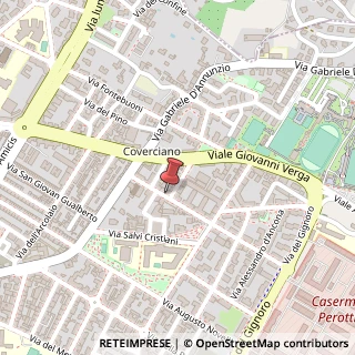 Mappa Via Domenico Maria Manni, 60 rosso, 50135 Firenze, Firenze (Toscana)