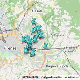 Mappa Via Antonio D'orso, 50135 Firenze FI, Italia (1.4575)