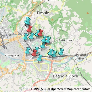 Mappa Via Antonio D'orso, 50135 Firenze FI, Italia (1.51941)