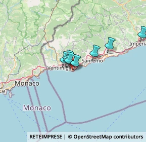 Mappa Piazza Giuseppe Garibaldi, 18012 Bordighera IM, Italia (31.31)