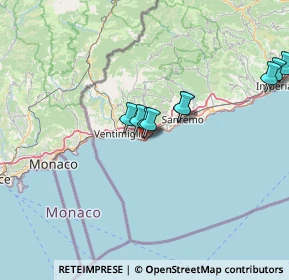 Mappa Bordighera · via Vittorio Emanuele II, 18012 Bordighera IM, Italia (19.52182)