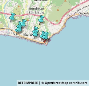 Mappa Bordighera, 18012 Bordighera IM, Italia (1.64182)