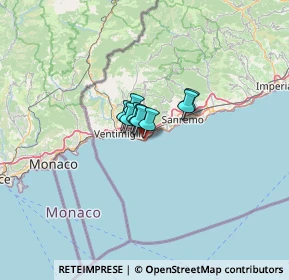 Mappa Bordighera, 18012 Bordighera IM, Italia (21.41)