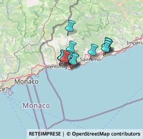 Mappa Bordighera, 18012 Bordighera IM, Italia (8.27071)