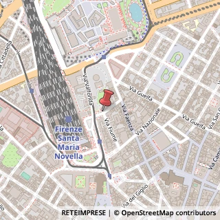 Mappa Via Bernardo Cennini,  2, 50100 Firenze, Firenze (Toscana)