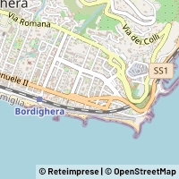 Kort Bordighera