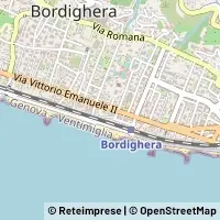 Mapa Bordighera