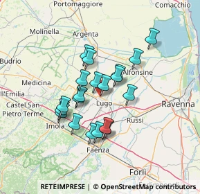 Mappa Via Enrico Fermi, 48022 Lugo RA, Italia (10.873)