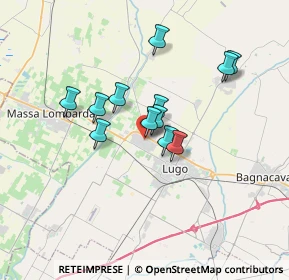 Mappa Via Enrico Fermi, 48022 Lugo RA, Italia (2.6925)