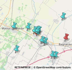 Mappa Via Enrico Fermi, 48022 Lugo RA, Italia (3.53462)