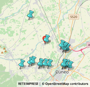 Mappa Via Borgetto, 12100 Cuneo CN, Italia (4.46765)