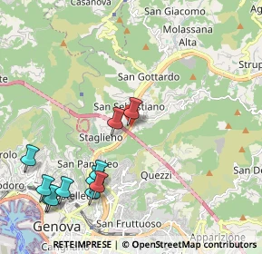 Mappa Lungo Bisagno Dalmazia 33 H r, 16100 Genova GE, Italia (2.53727)