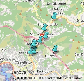 Mappa Lungo Bisagno Dalmazia 33 H r, 16100 Genova GE, Italia (1.30273)