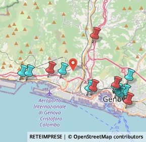 Mappa Via Forte Monte Guano, 16152 Genova GE, Italia (4.71286)
