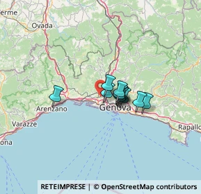 Mappa Via Forte Monte Guano, 16152 Genova GE, Italia (7.40545)