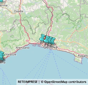 Mappa Via Forte Monte Guano, 16152 Genova GE, Italia (38.658)