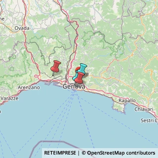 Mappa Passo Ponte Carrega, 16141 Genova GE, Italia (64.95417)
