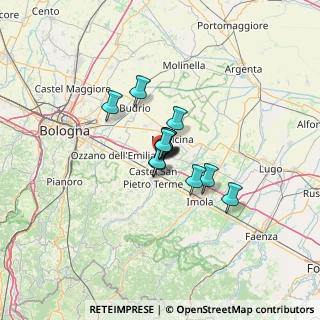Mappa The Style Outlets, 40023 Castel Guelfo di Bologna BO, Italia (6.34231)