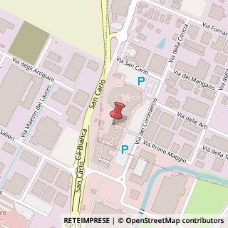 Mappa Via del Commercio, 4, 40023 Castel Guelfo di Bologna, Bologna (Emilia Romagna)