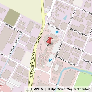 Mappa Via del Commercio, 8, 40023 Castel Guelfo di Bologna, Bologna (Emilia Romagna)