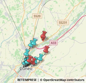 Mappa Via Pollino n. 4 - Fraz, 12100 Cuneo CN, Italia (4.33143)