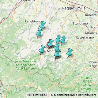 Mappa 42035 Castelnovo ne' Monti RE, Italia (7.94167)