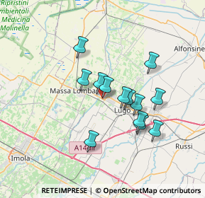 Mappa Largo L. Garotti, 48020 Sant'Agata sul Santerno RA, Italia (5.73077)