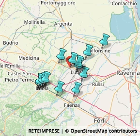 Mappa Largo L. Garotti, 48020 Sant'Agata sul Santerno RA, Italia (10.99063)