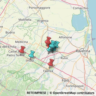 Mappa Via Rambaldo Jacchia, 48022 Lugo RA, Italia (7.31545)