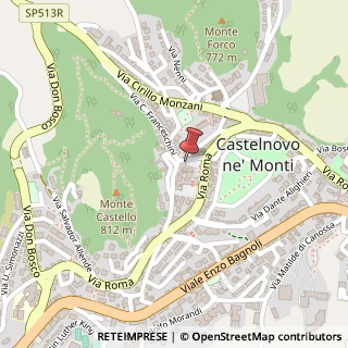 Mappa Piazza Peretti, 6, 42035 Castelnovo Ne' Monti, Reggio nell'Emilia (Emilia Romagna)