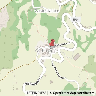 Mappa Via Cà dei Lanzi, 51, 42033 Carpineti, Reggio nell'Emilia (Emilia Romagna)