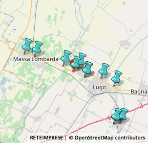 Mappa Via S. Martino, 48020 Sant'Agata sul Santerno RA, Italia (3.655)