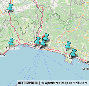 Mappa Via Ponte Carrega, 16141 Genova GE, Italia (13.95083)