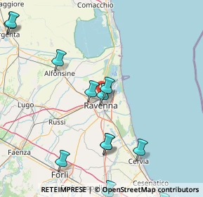 Mappa Via Lago di Carezza, 48122 Ravenna RA, Italia (20.92917)