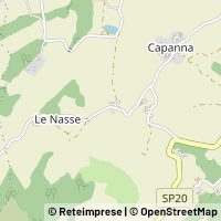 Hartă Prignano sulla Secchia