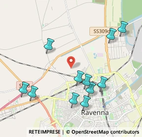 Mappa Via Gregoriana, 48123 Ravenna RA, Italia (2.23273)