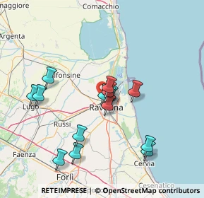 Mappa Via Gregoriana, 48123 Ravenna RA, Italia (13.17467)