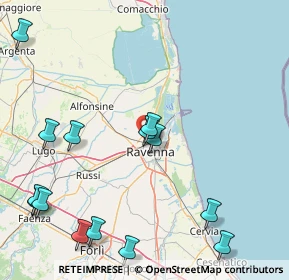 Mappa Via Gregoriana, 48123 Ravenna RA, Italia (21.88286)