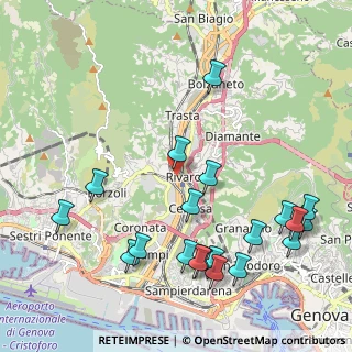 Mappa Via Trenta Giugno, 16161 Genova GE, Italia (2.5415)